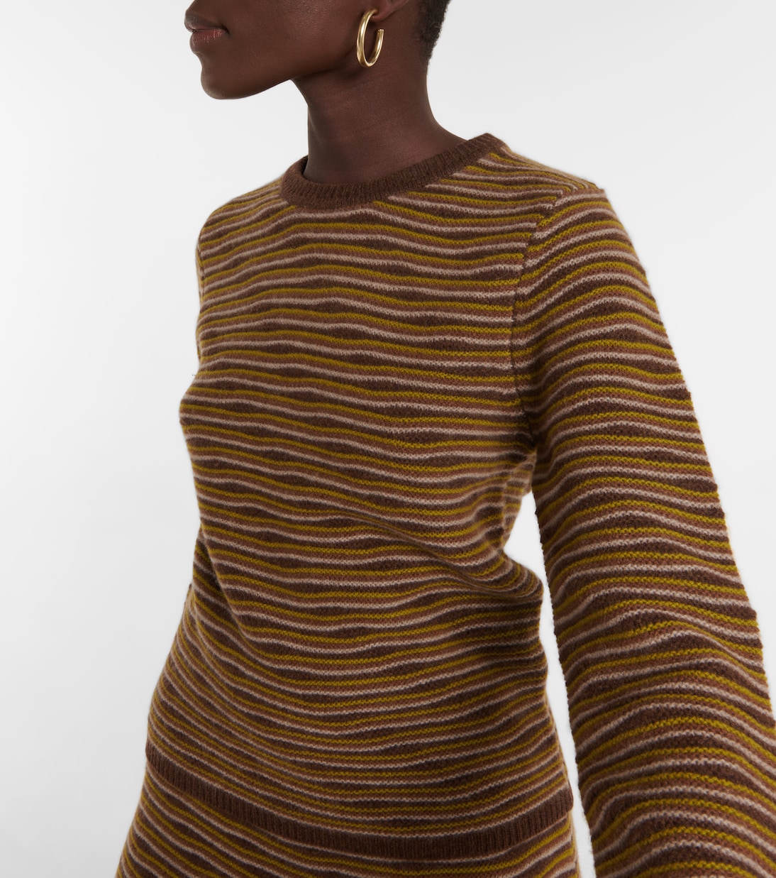 Jersey de cachemir a rayas | CO
