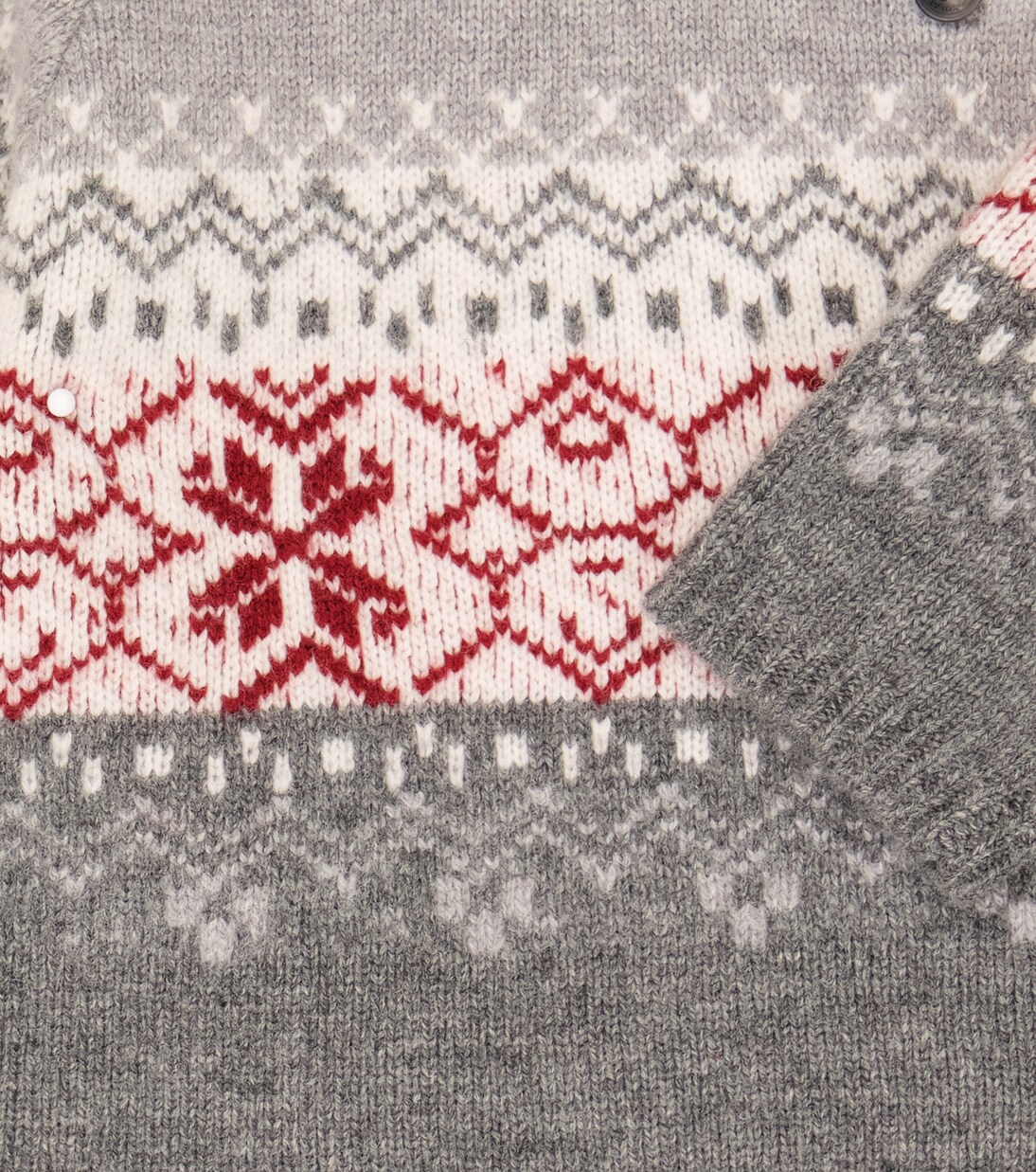 Baby - Pullover in lana con intarsio | Tartine et Chocolat