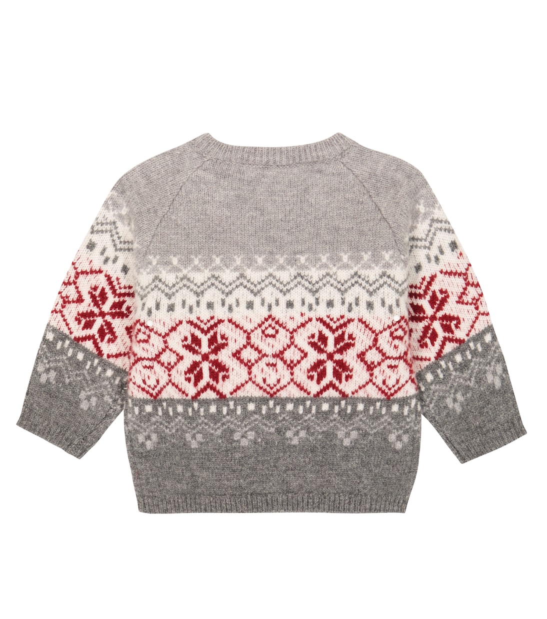 Baby - Pullover in lana con intarsio | Tartine et Chocolat