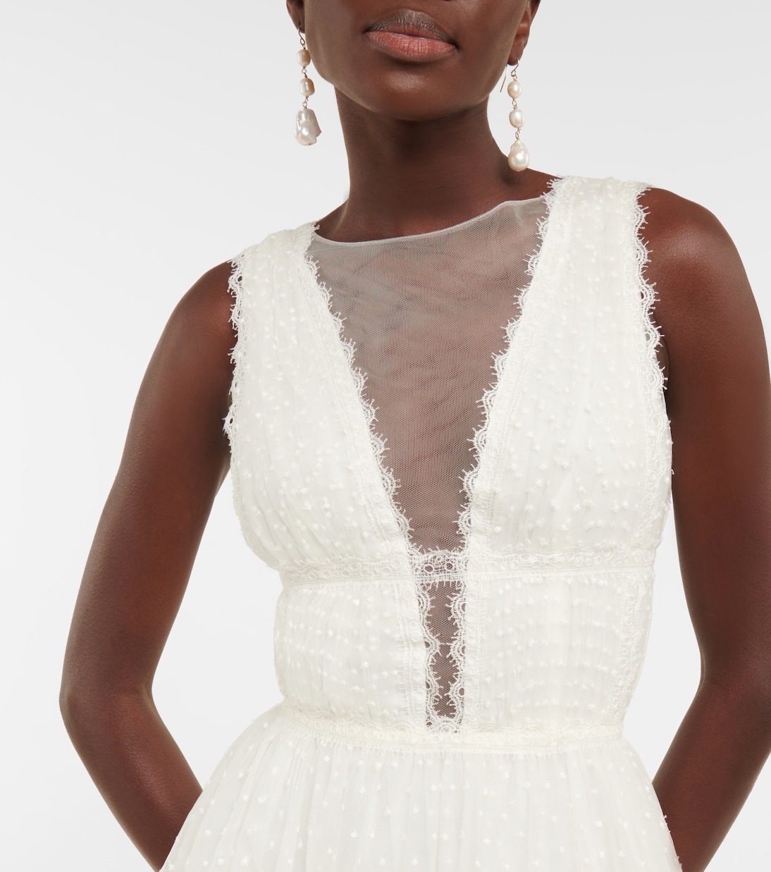 Bridal tulle gown | Costarellos