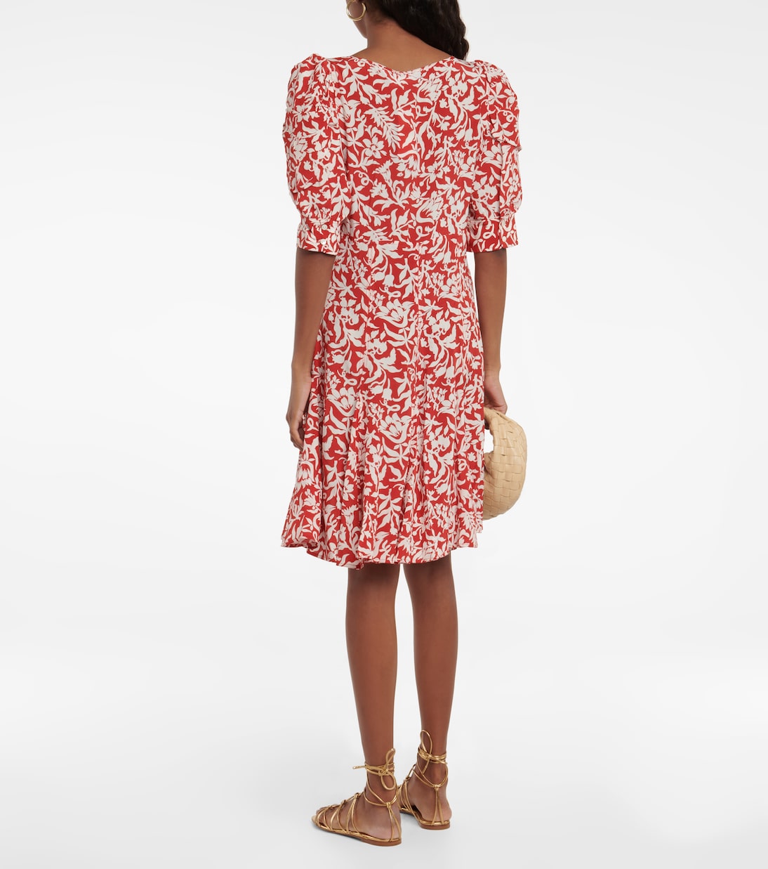 Floral crêpe midi dress | Polo Ralph Lauren