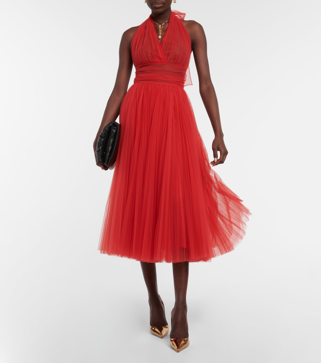 Midikleid aus Tüll | Dolce&Gabbana