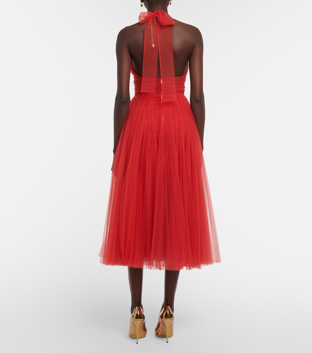 Midikleid aus Tüll | Dolce&Gabbana