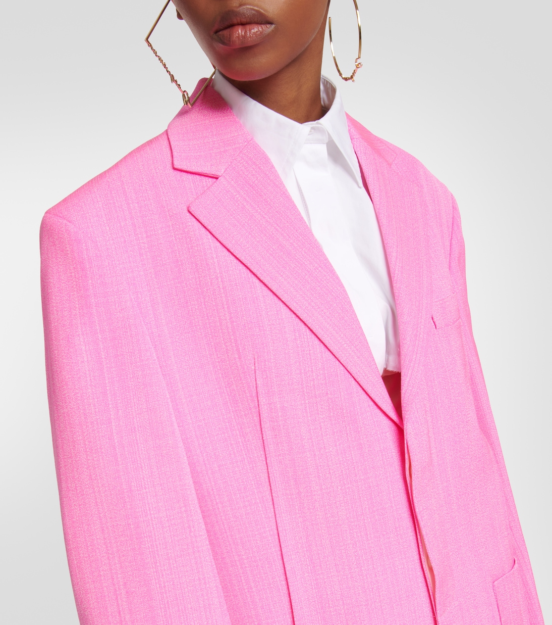 Blazer La Veste d'Homme en soie mélangée | Jacquemus