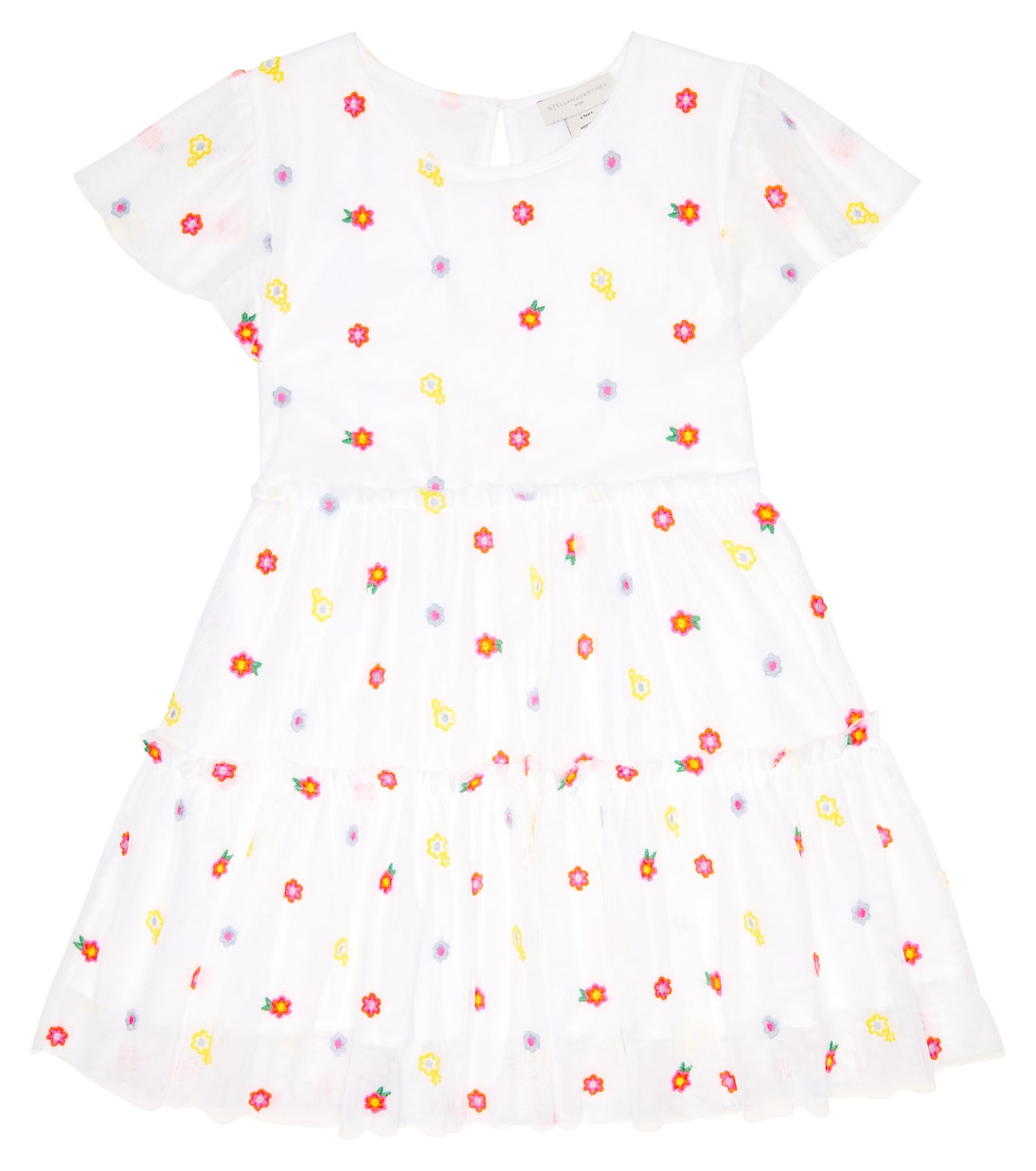 Abito in jersey con ricami | Stella McCartney Kids
