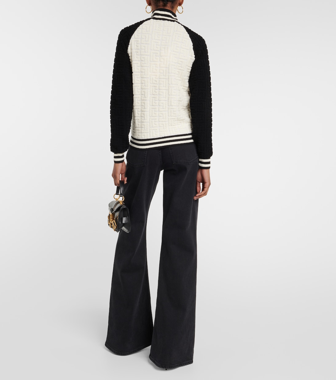 Jersey Monogram mezcla de lana y algodón | Balmain
