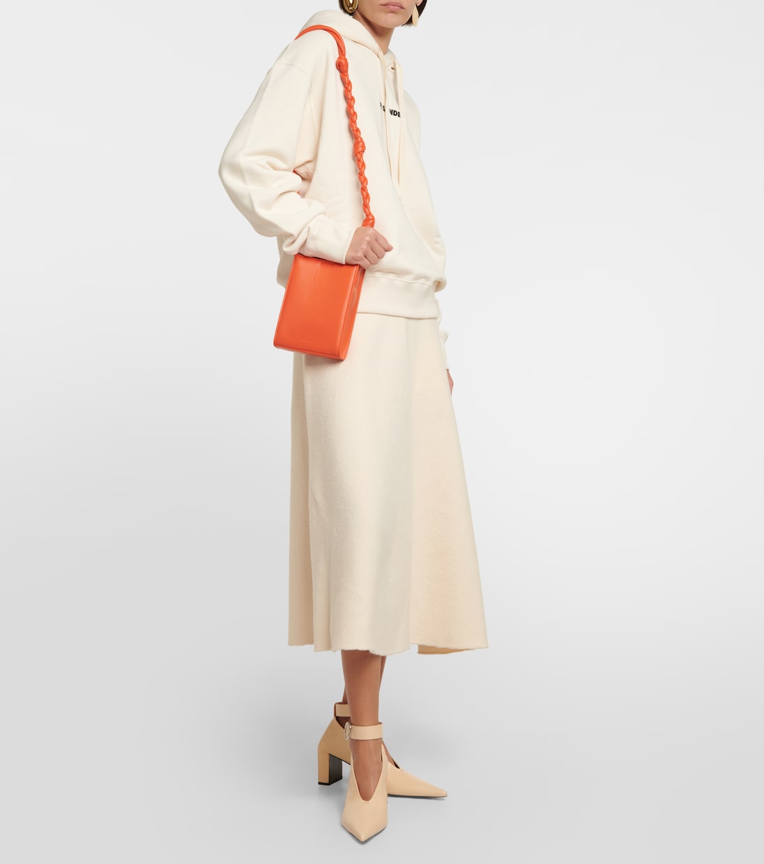 Sac à bandoulière en cuir | Jil Sander