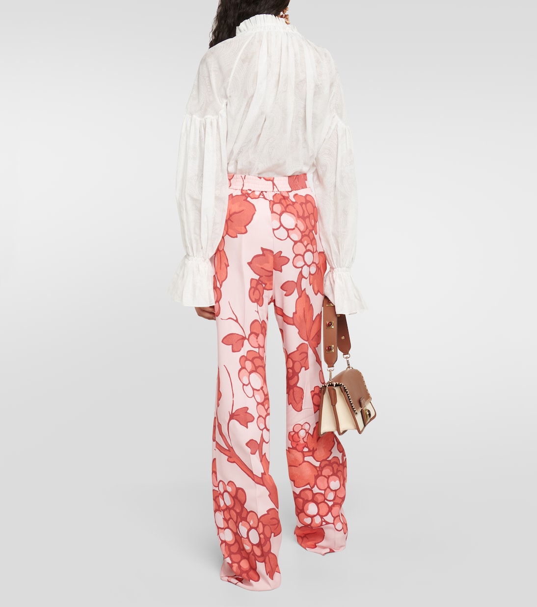 Floral high-rise pants | Etro