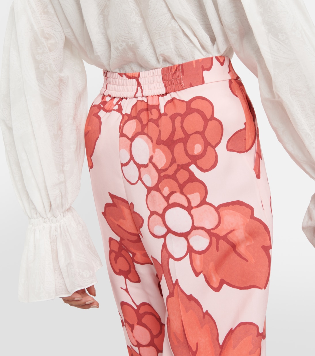 Floral high-rise pants | Etro