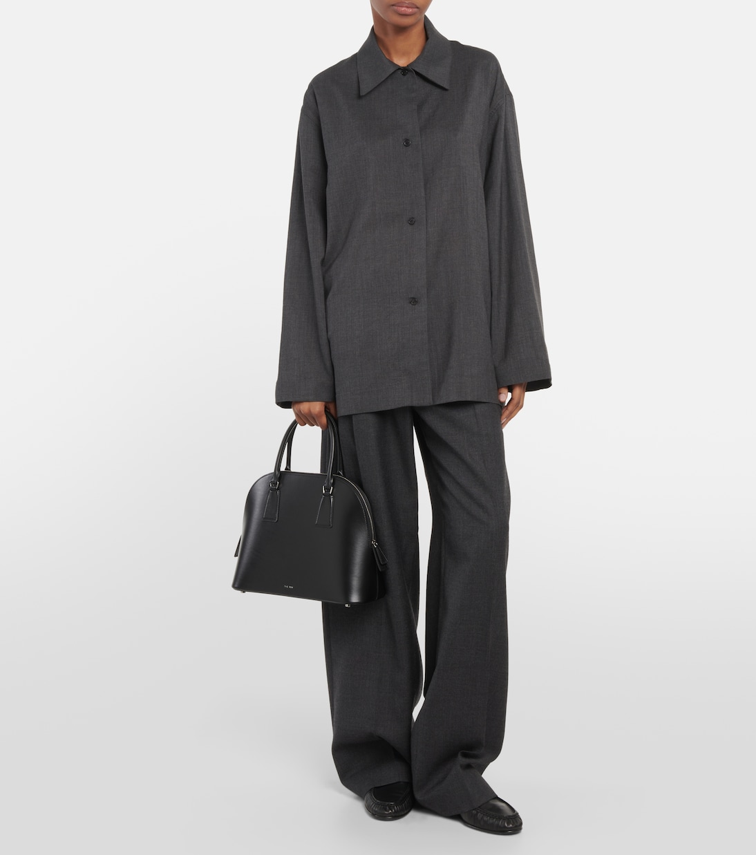 Sac Nina Small en cuir | The Row