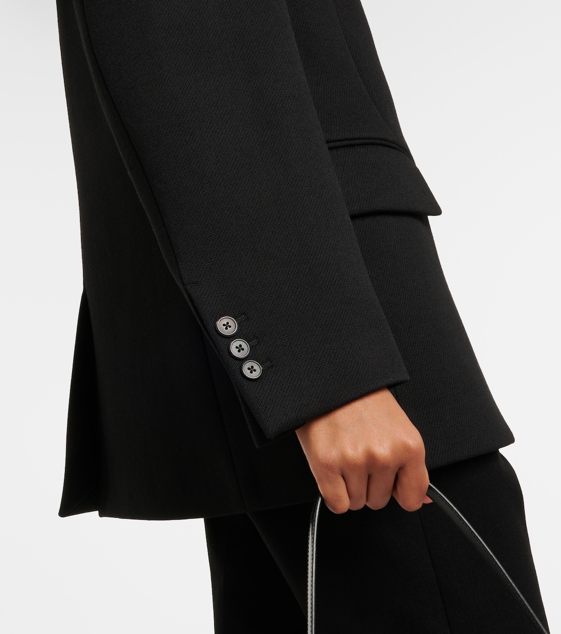 Chaqueta de Gabardina de Lana Prada para Jóvenes Modernos