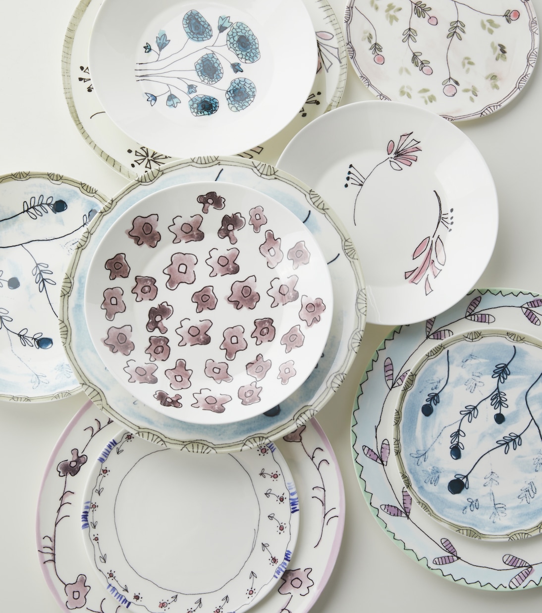 x Marni Mirtillo Tea set of 2 dinner plates | Serax