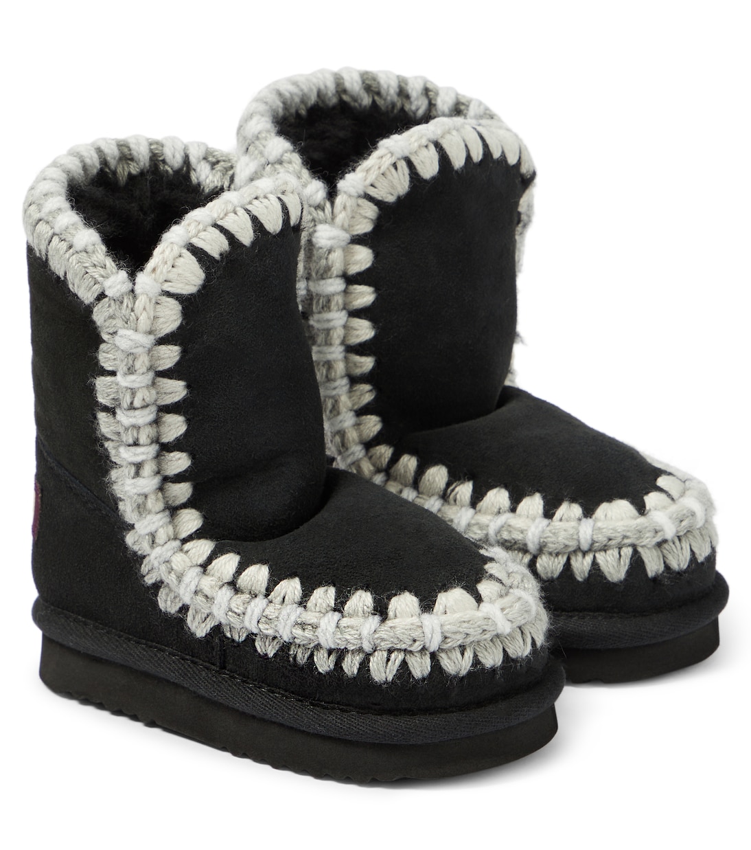 Stivali in suede con crochet | Mou Kids