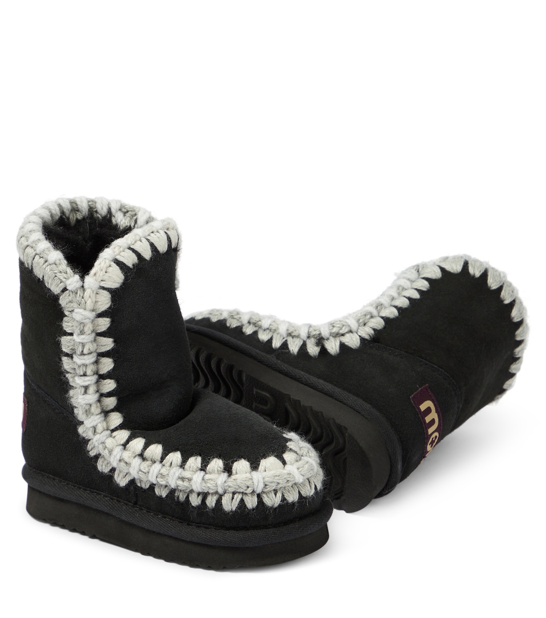 Stivali in suede con crochet | Mou Kids