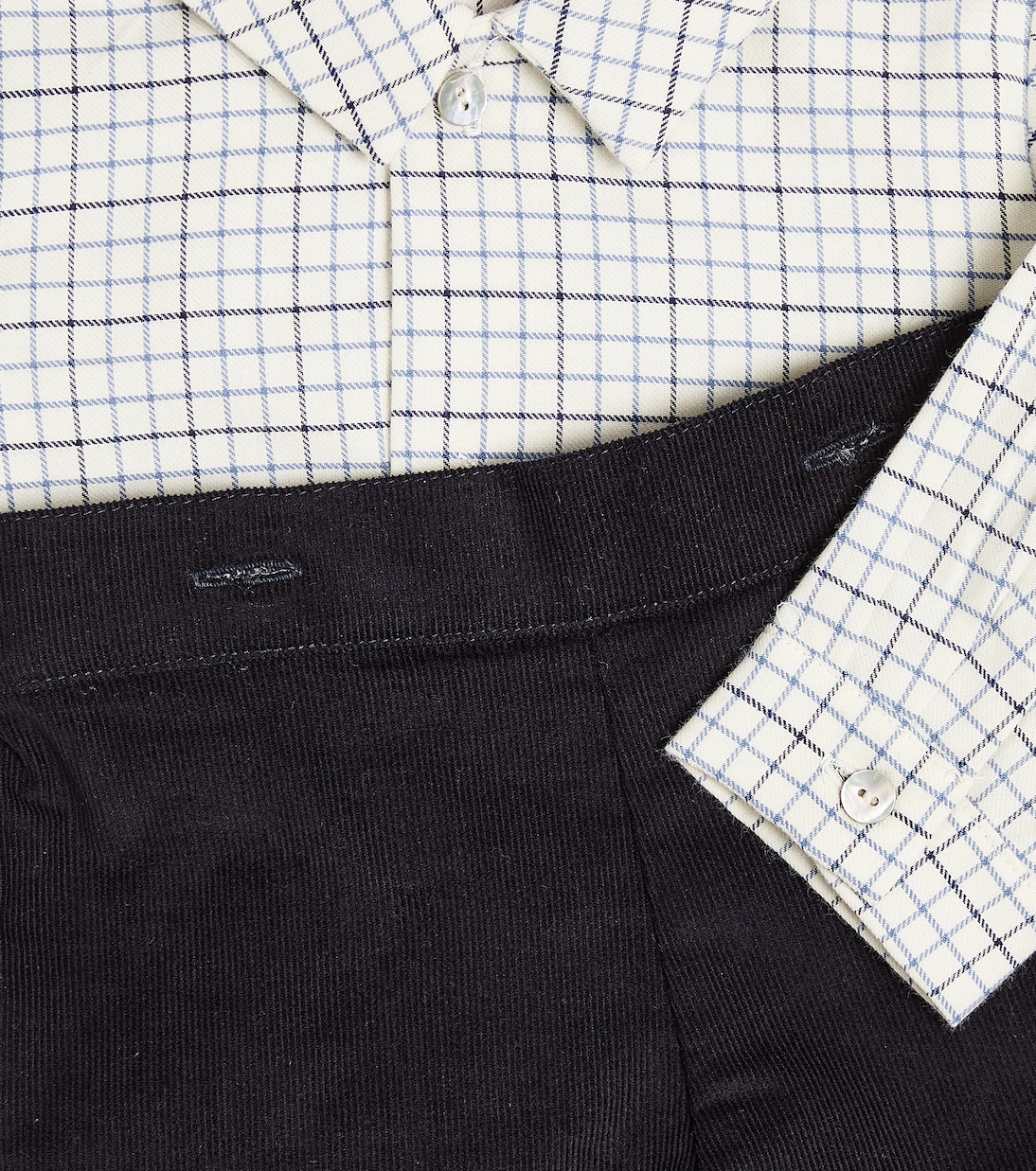 Bebé - set Arlo de camisa y shorts de algodón | La Coqueta