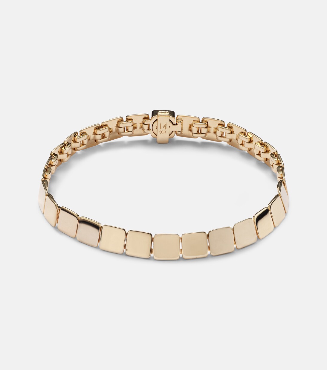 Bracciale in oro 18kt con piastrelle ILEANA MAKRI - Eleganza giovanile