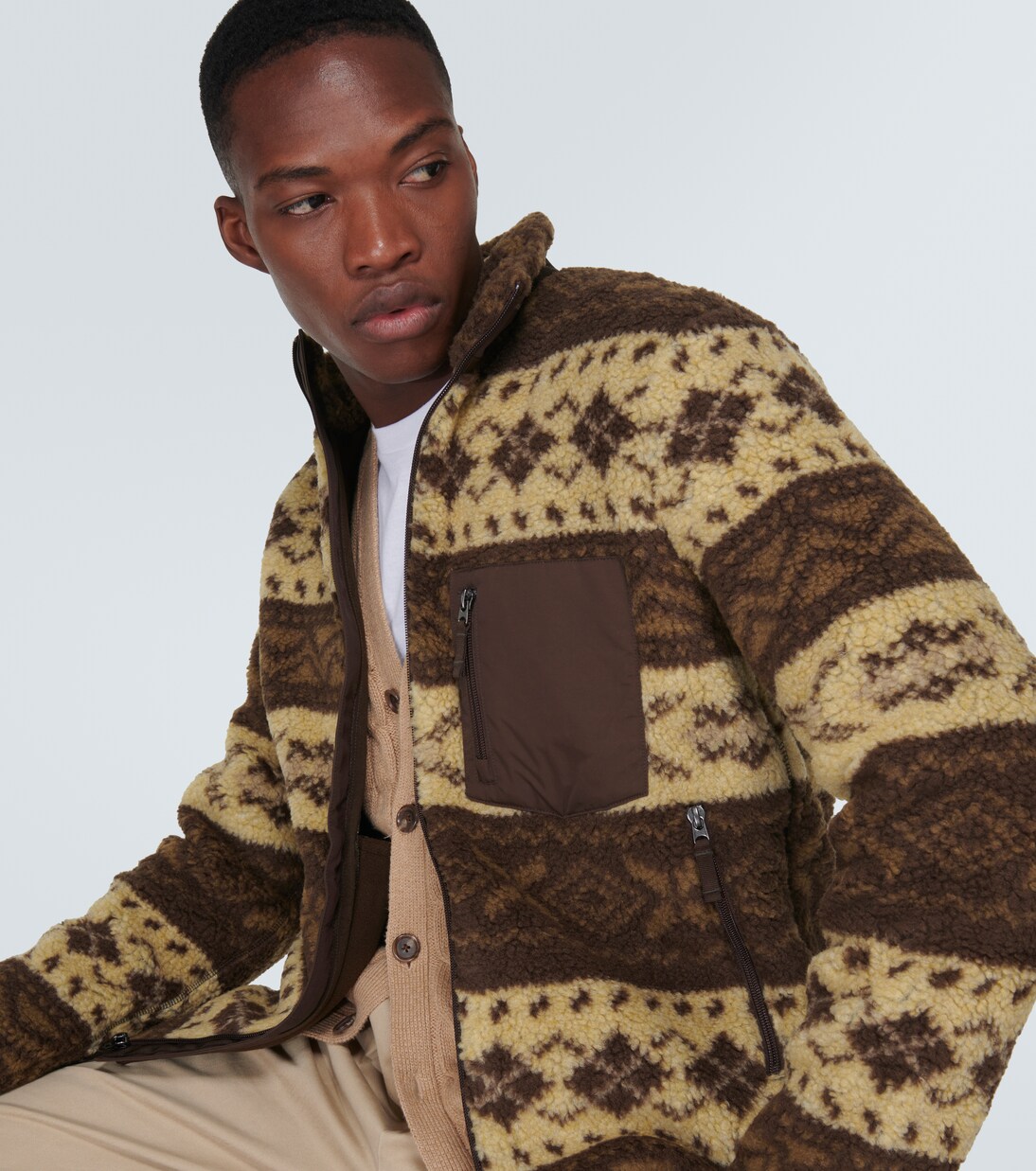 Ralph lauren fleece jacket on sale