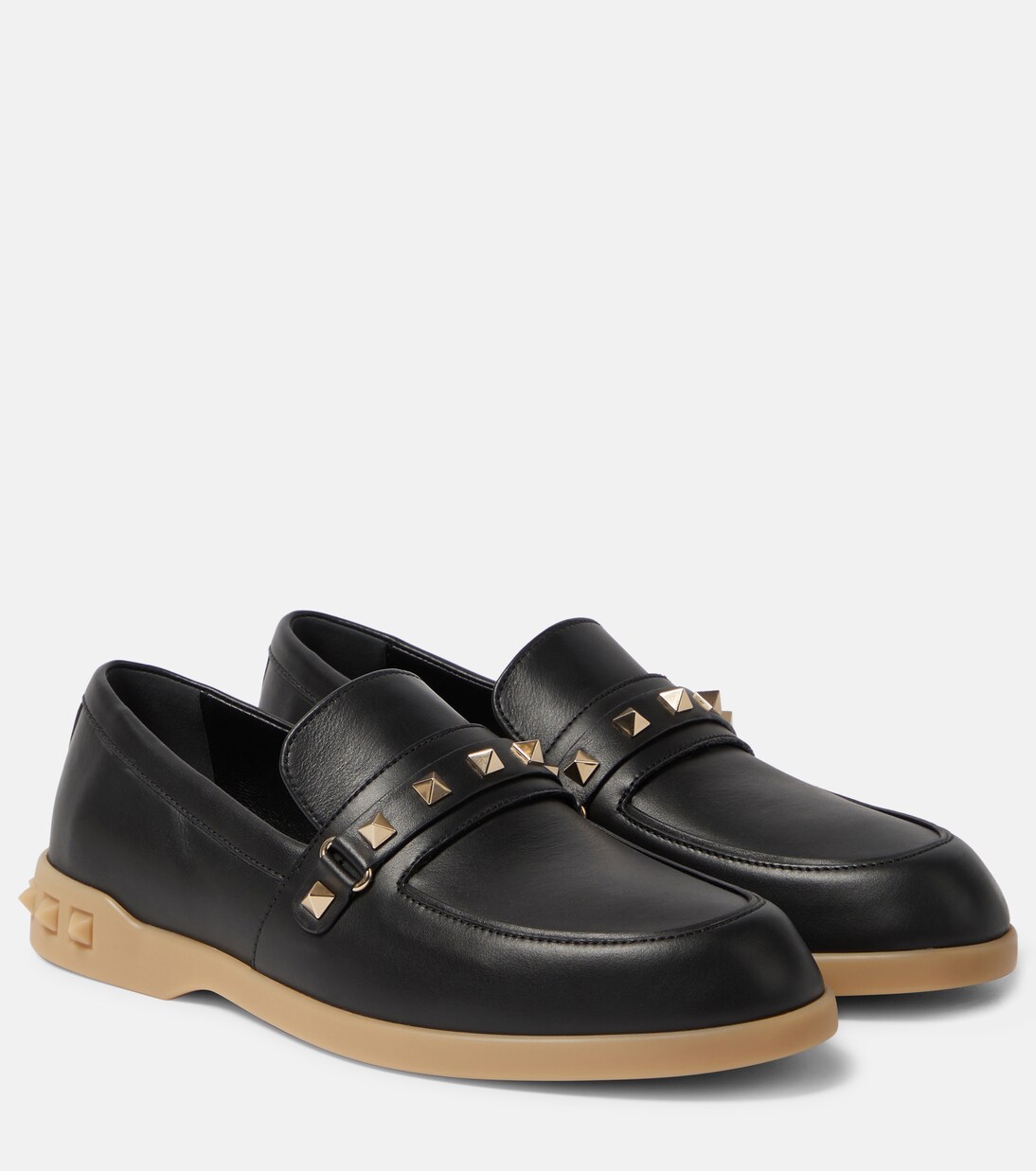 【関税＆送料込み】Valentino Garavani Leisure Flows Leather Valentino Garavani - Leisure Flows Rockstud Suede & Leather