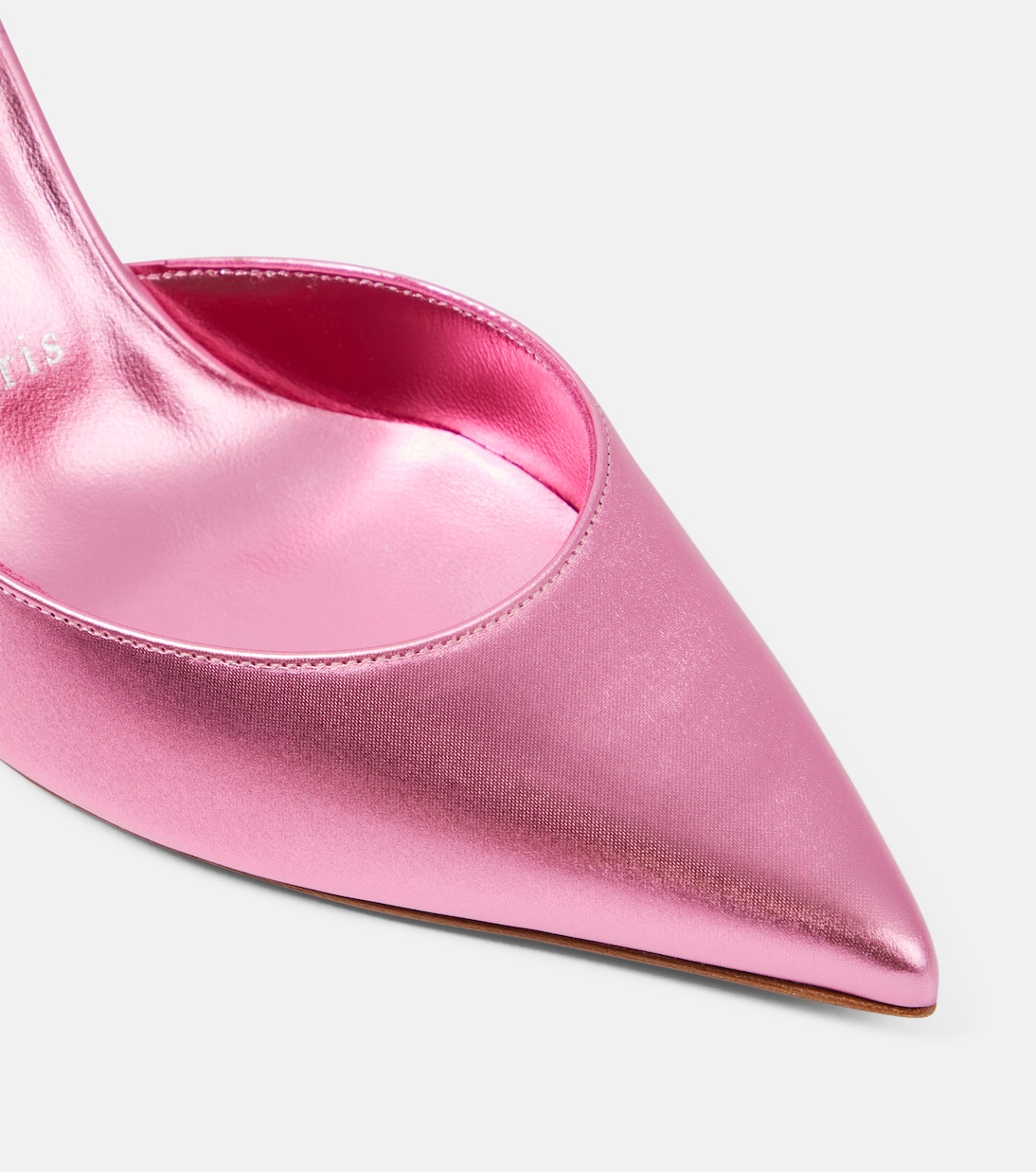 Pumps Iriza 85 in pelle metallizzata  | Christian Louboutin