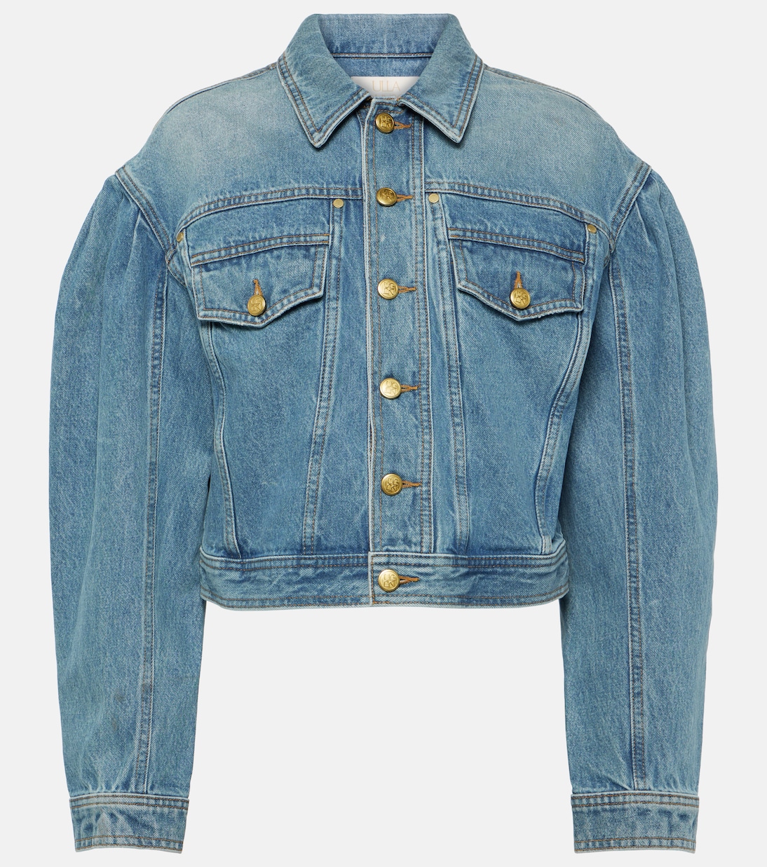 Chaqueta cropped Cosette de denim | Ulla Johnson