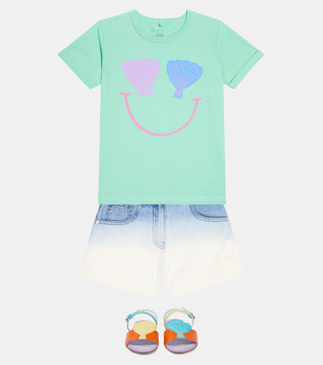 T-shirt imprimé en coton | Stella McCartney Kids