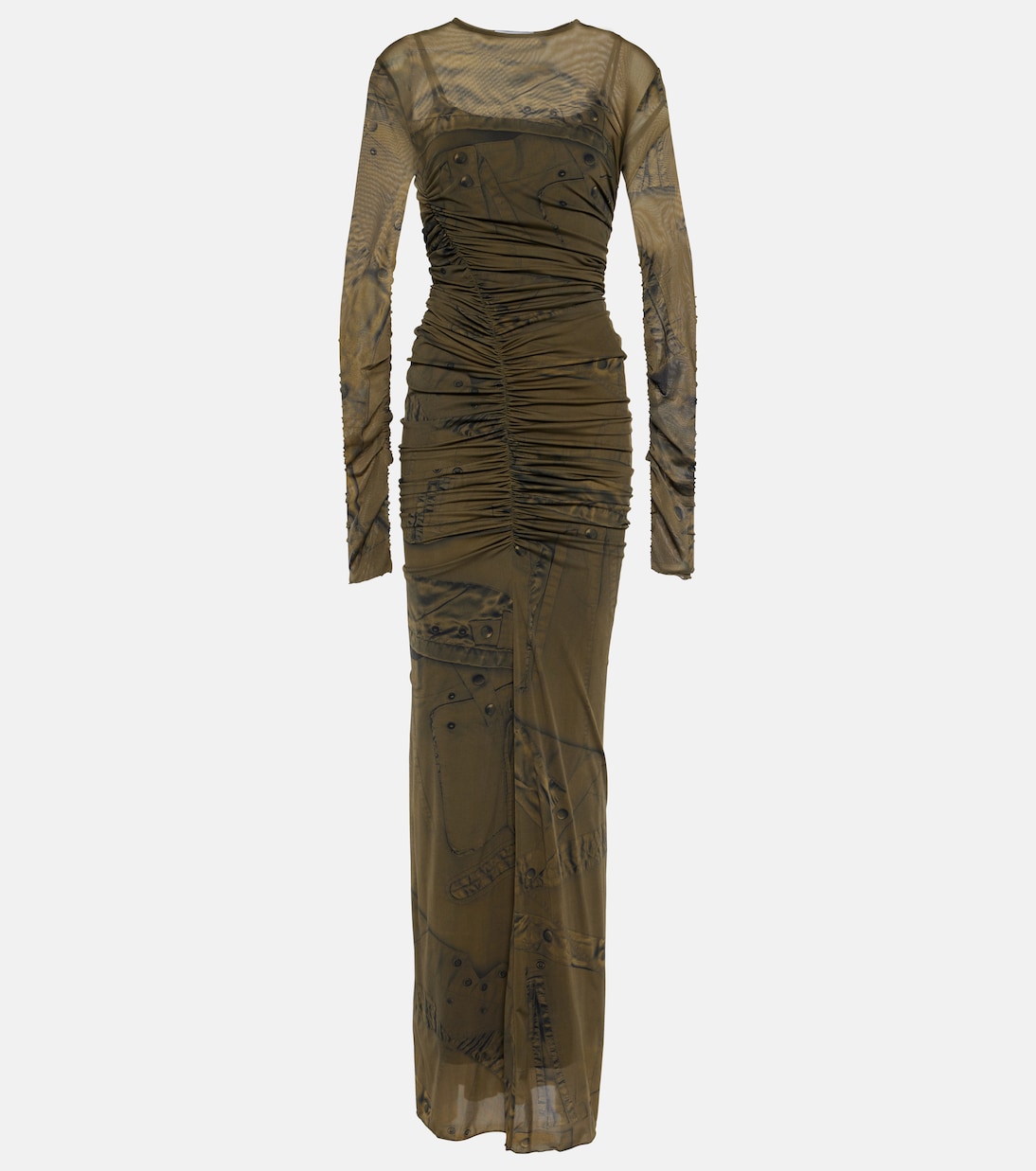 Bedrucktes Maxikleid aus Jersey | Blumarine