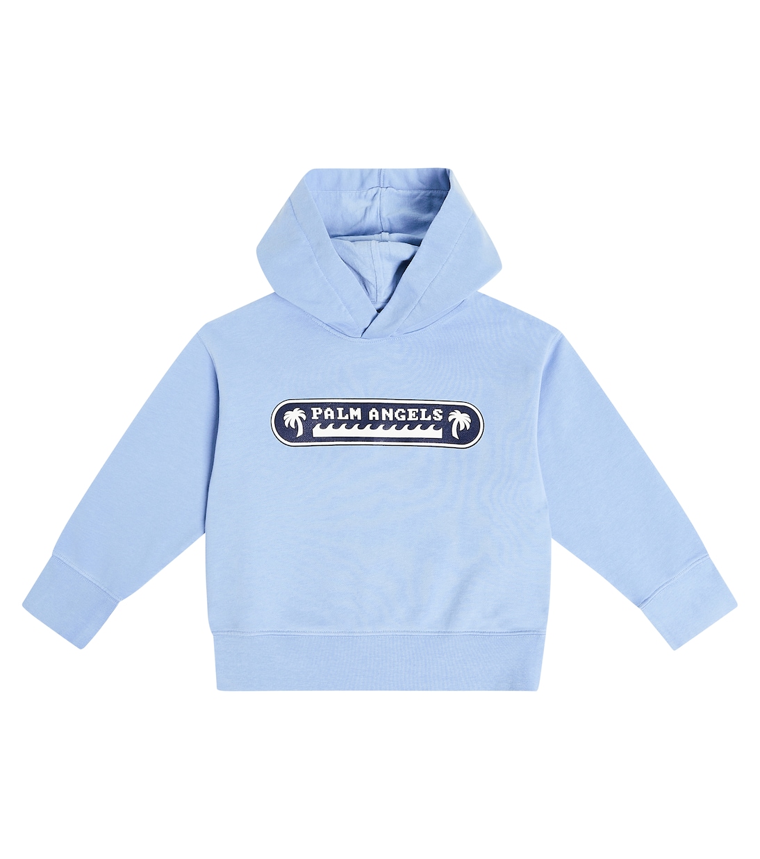 Sudadera con capucha de algodón con logo | Palm Angels Kids