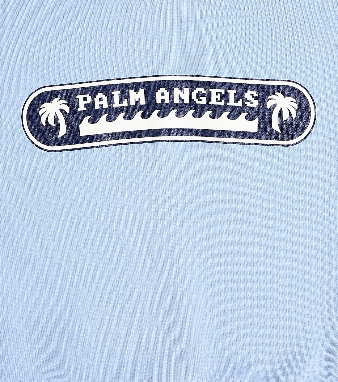 Sudadera con capucha de algodón con logo | Palm Angels Kids