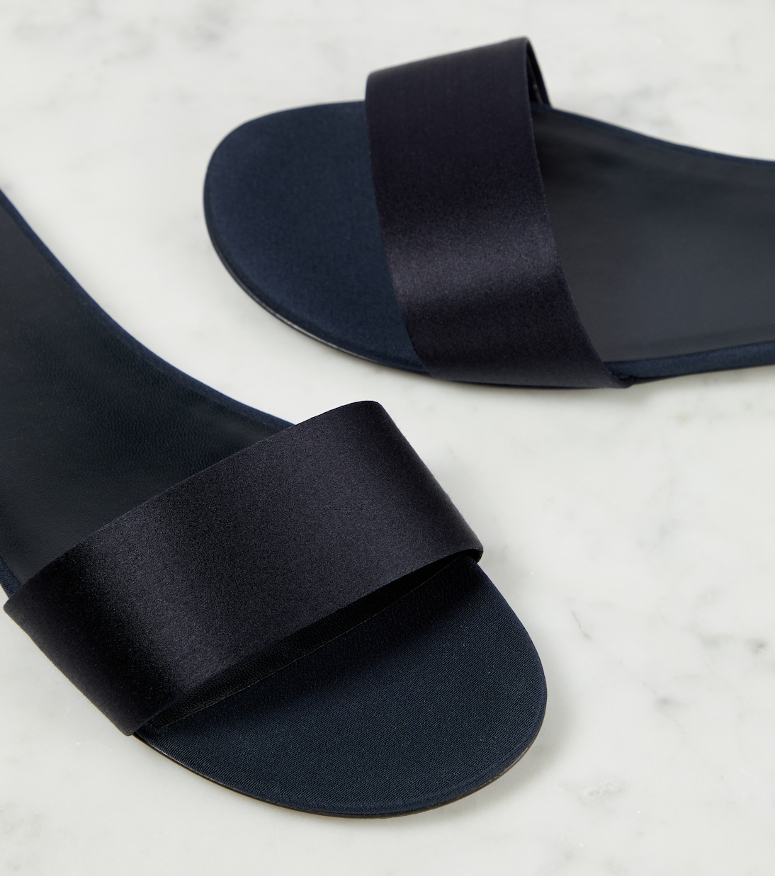 Combo satin slides | The Row