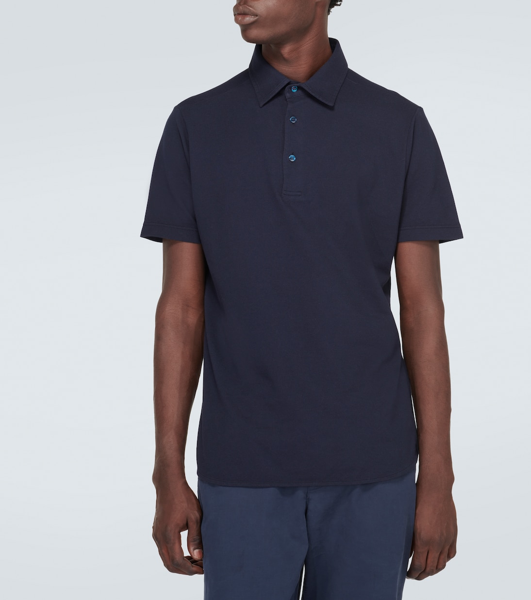 Polohemd aus Baumwolle | Loro Piana
