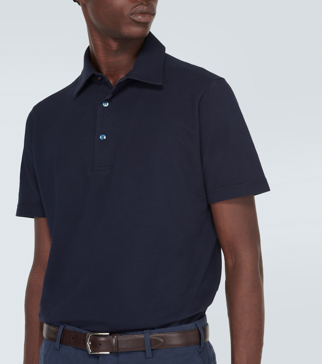 Polohemd aus Baumwolle | Loro Piana