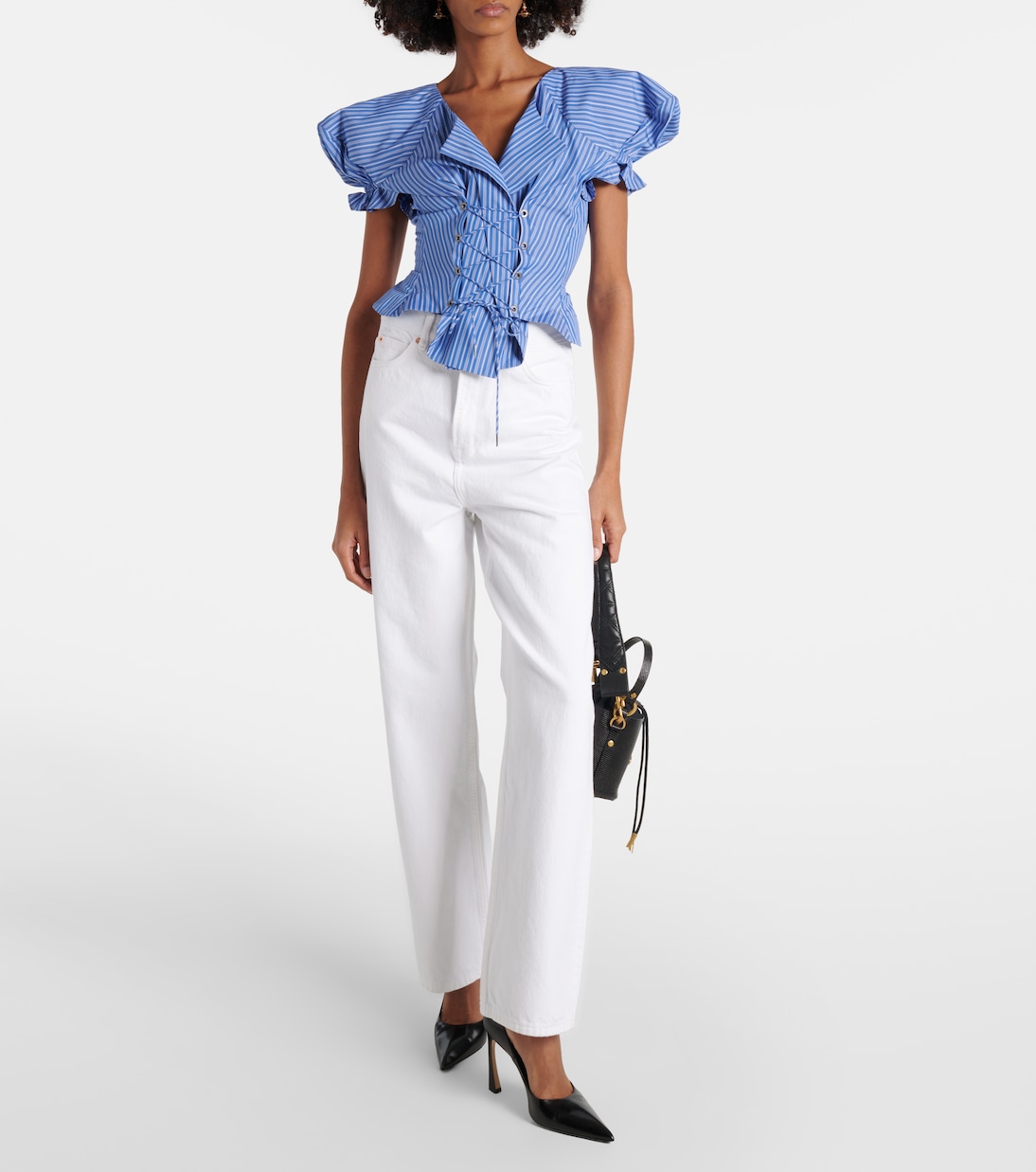 Top Kate in cotone a righe | Vivienne Westwood