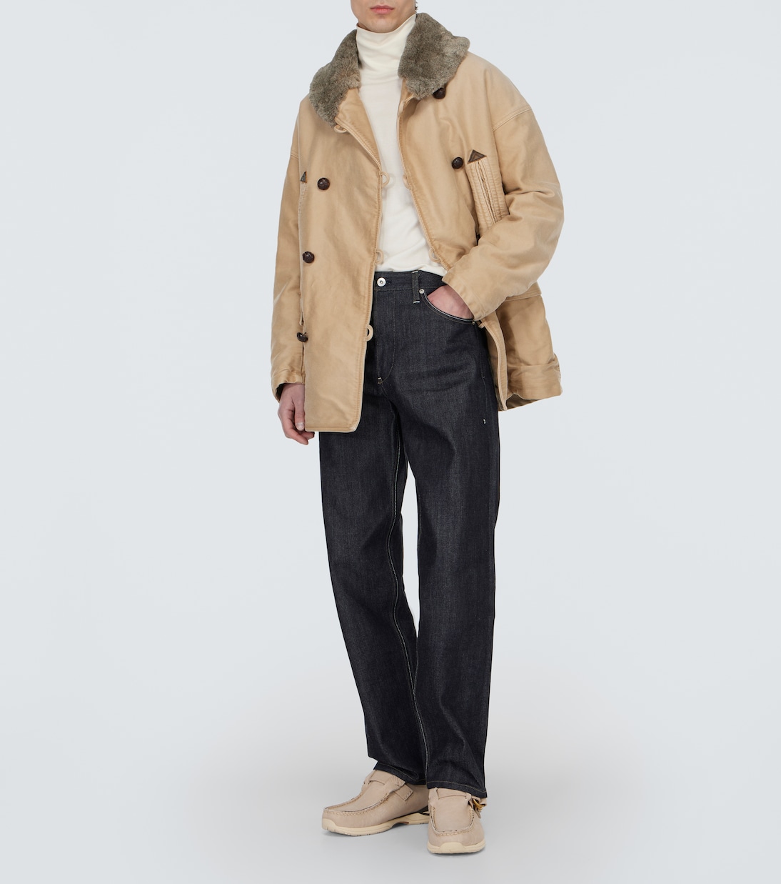 Mokassins Skynyrd Ring Moc-Folk aus Leder | Visvim
