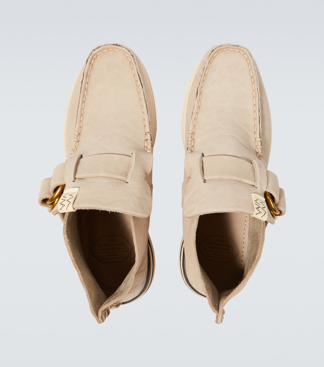 Mokassins Skynyrd Ring Moc-Folk aus Leder | Visvim