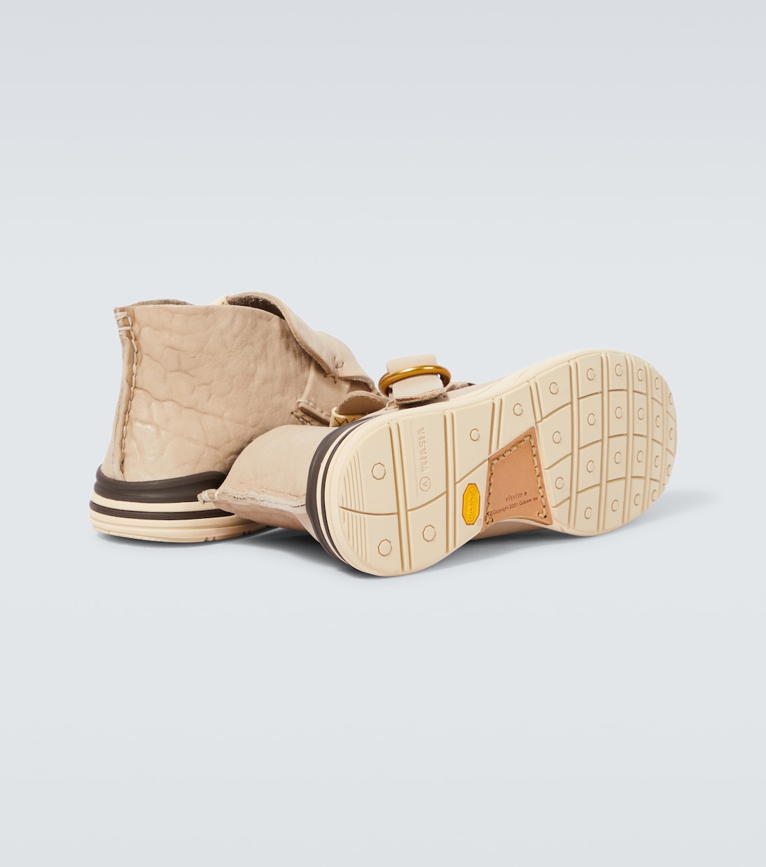 Mokassins Skynyrd Ring Moc-Folk aus Leder | Visvim