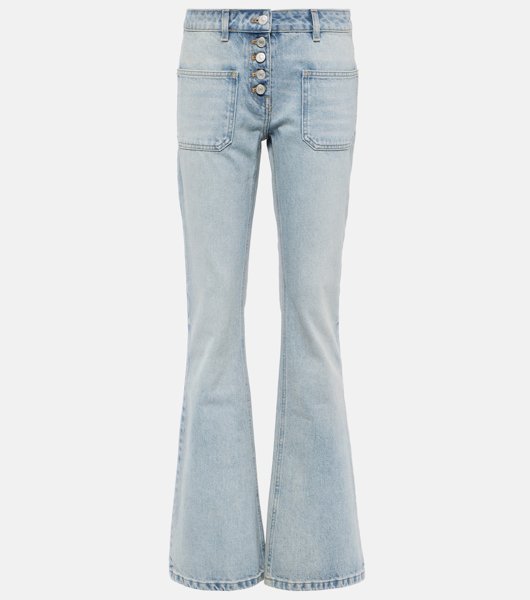 Jean bootcut à taille basse | Courrèges