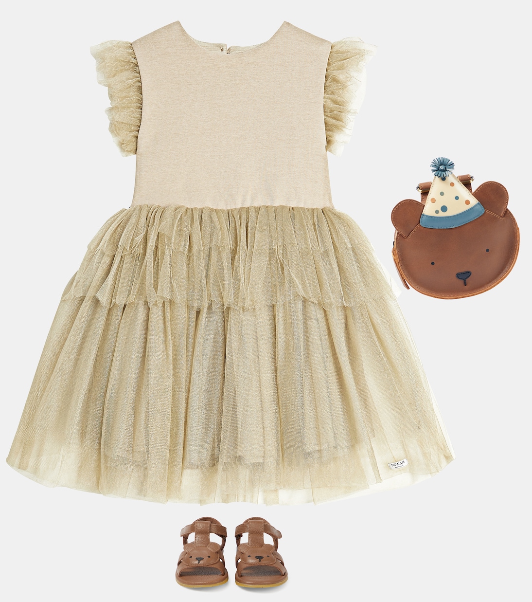Sandales Dhalo Bear en cuir | Donsje