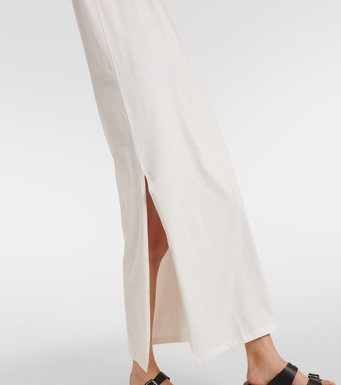 Robe longue Maya en coton mélangé | The Frankie Shop