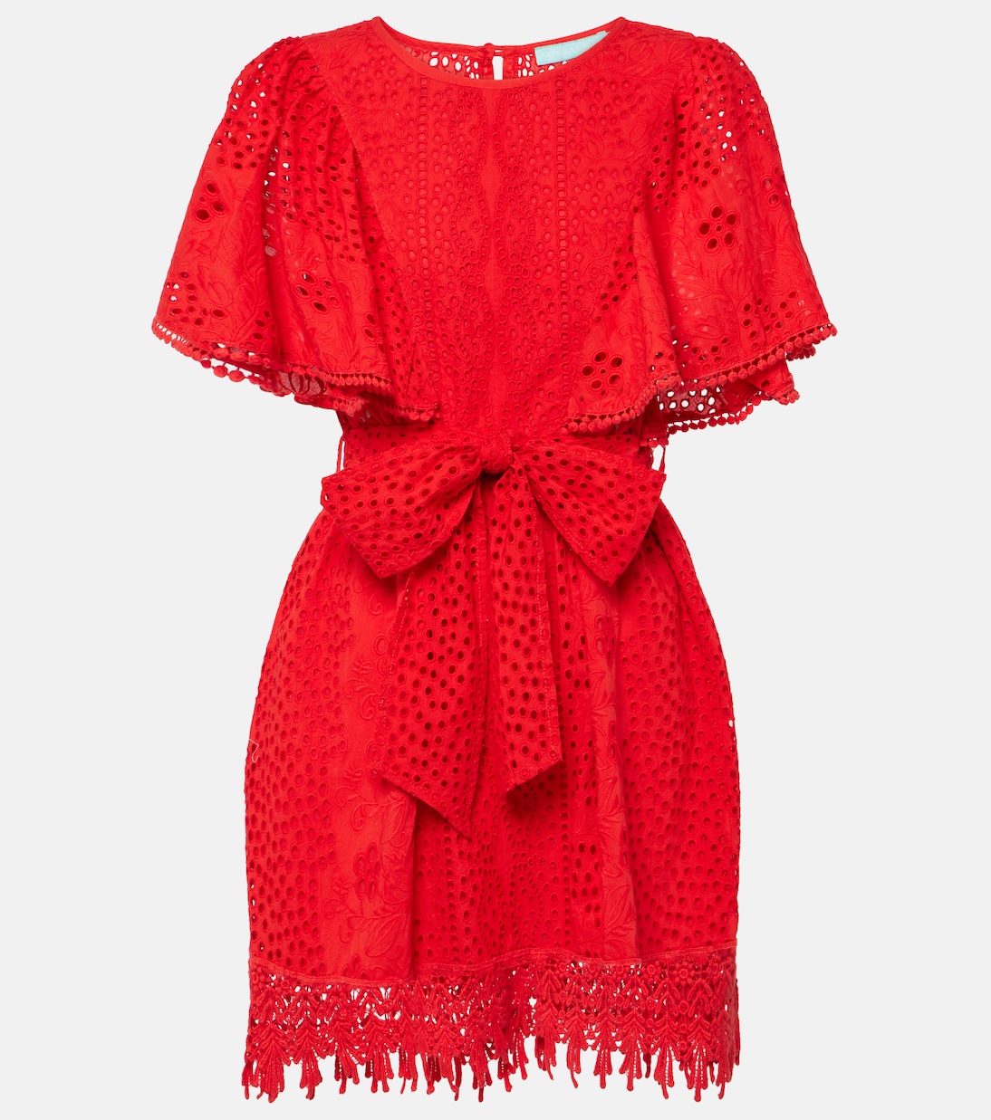 Miniabito Kara in pizzo di cotone sangallo | Melissa Odabash