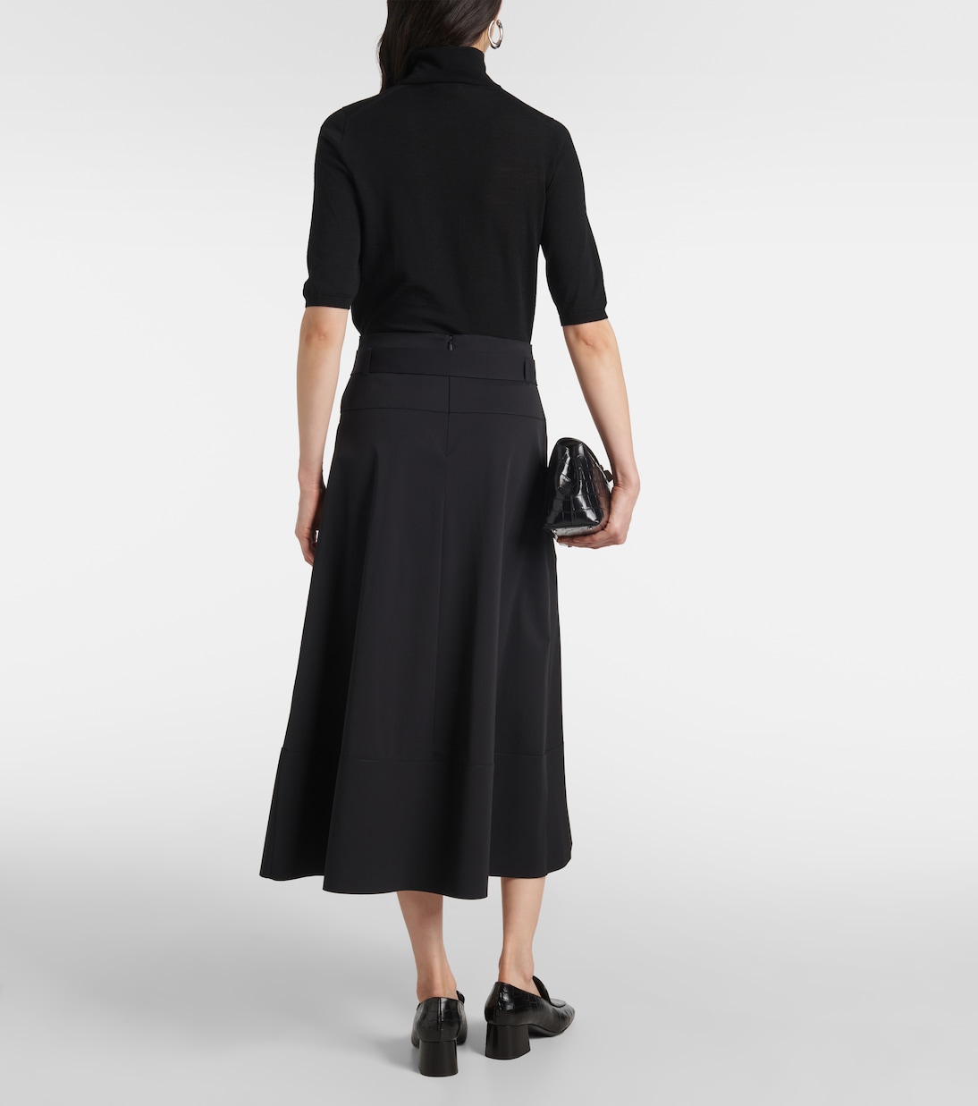Falda midi Leisure de jersey | Max Mara