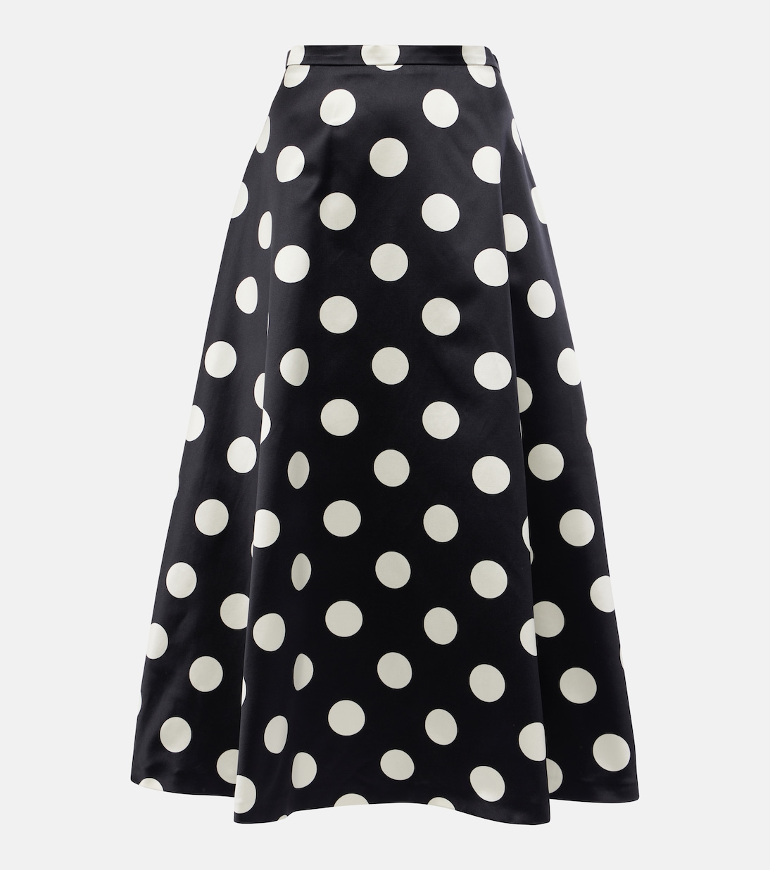 Falda midi Moneta de algodón y seda | Max Mara