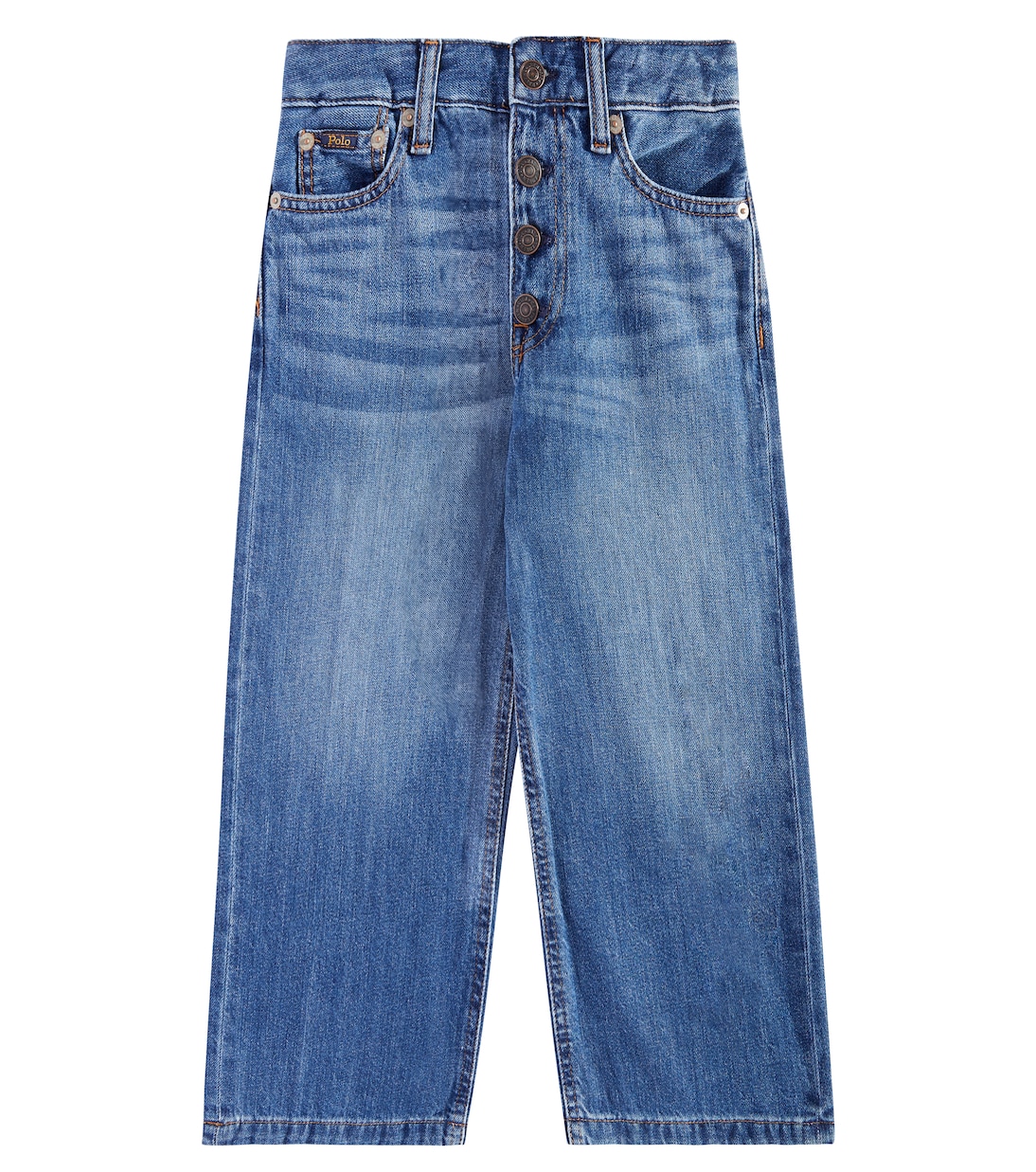 Jeans anchos cropped | Polo Ralph Lauren Kids