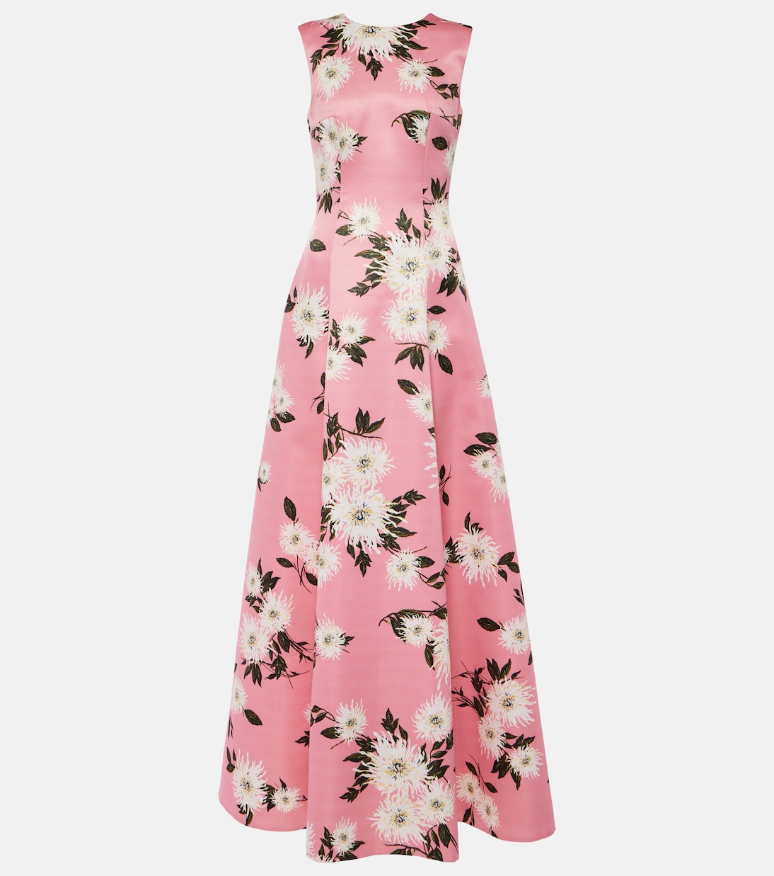 Robe longue Nodin à fleurs | Emilia Wickstead