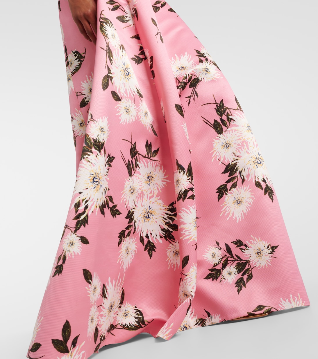 Robe longue Nodin à fleurs | Emilia Wickstead