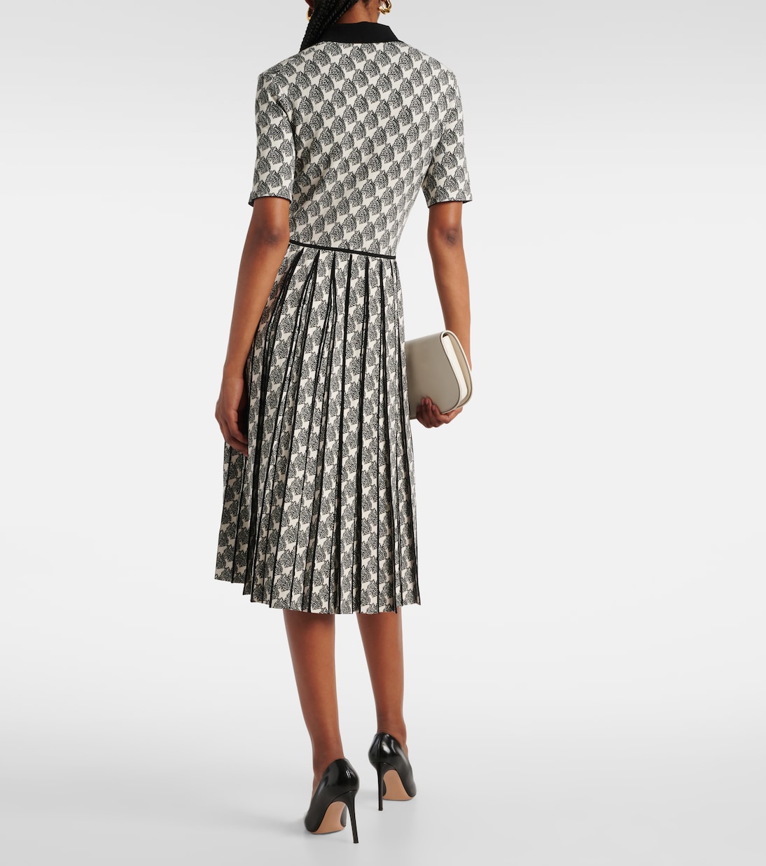 Nalfred jacquard polo dress | Tory Burch