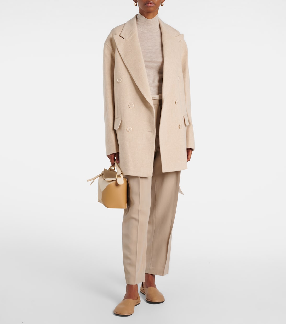 Blazer doppiopetto in lana e seta | Joseph