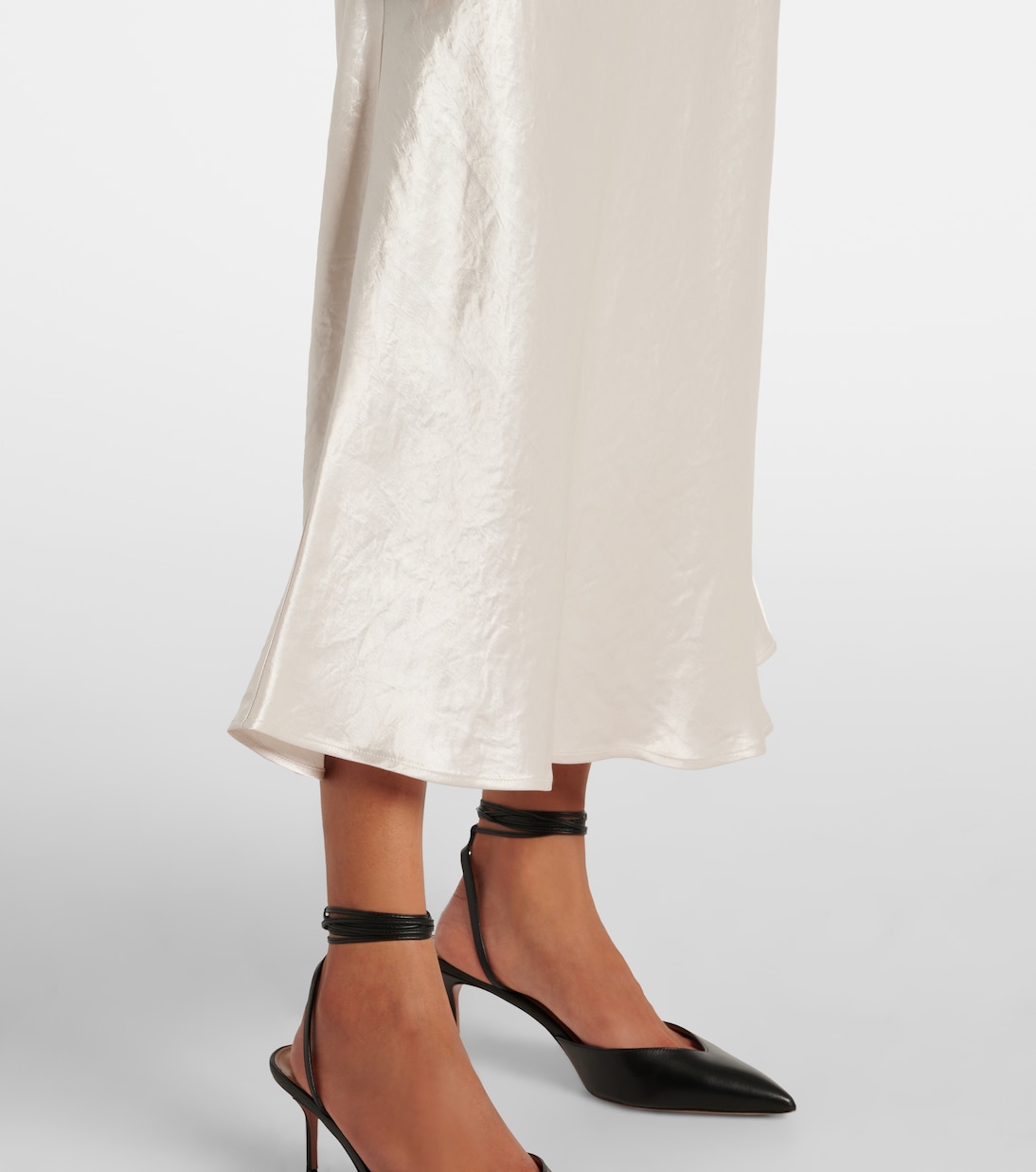 Novia - falda midi Alessio de satén | Max Mara