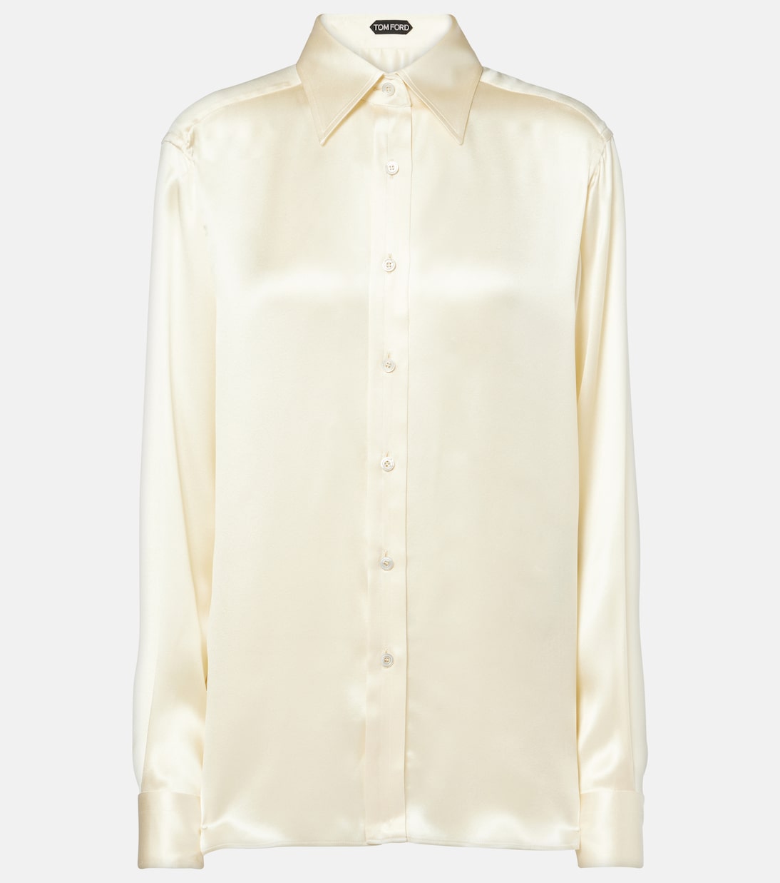 Blusa de charmeuse de seda | Tom Ford