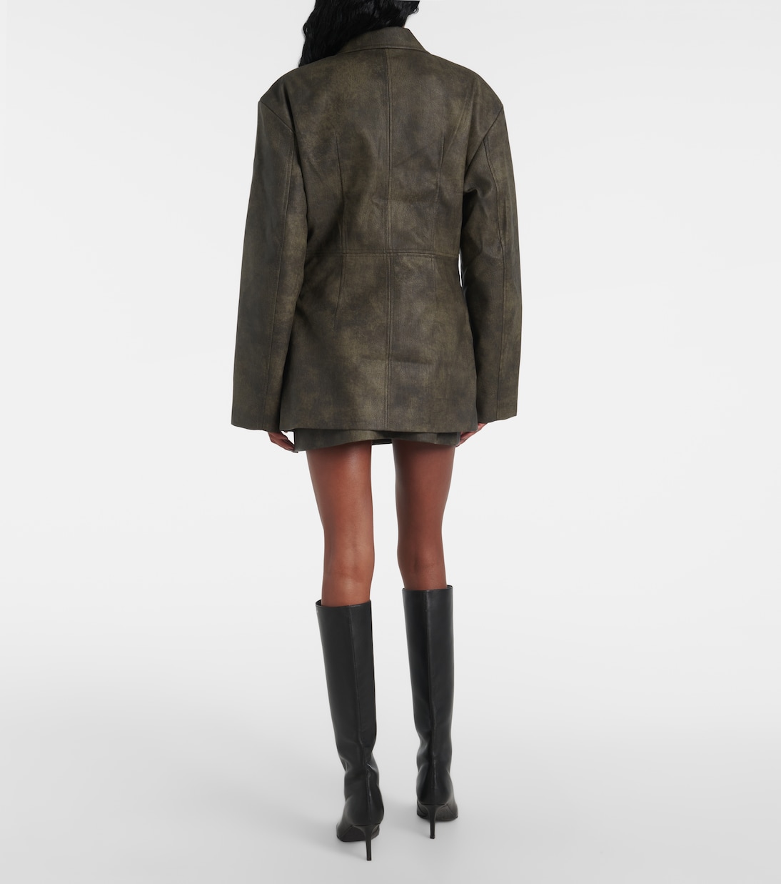 Kaya faux leather jacket | Aya Muse