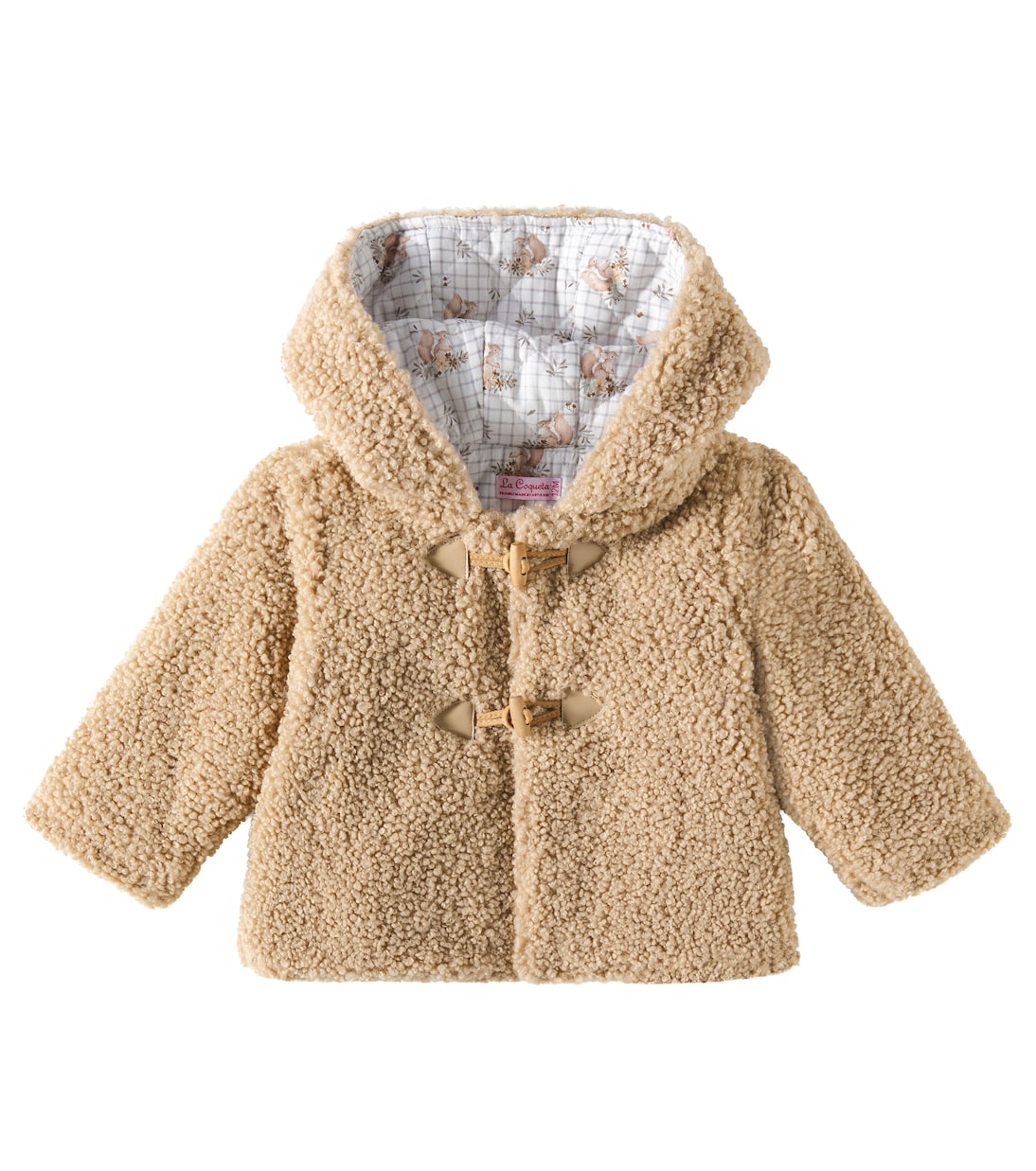 Baby Jacobo teddy jacket | La Coqueta